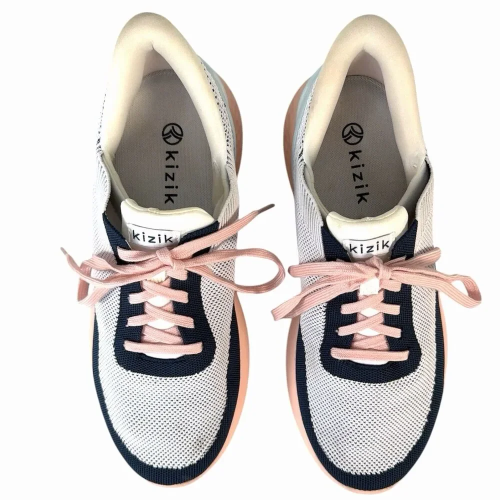 Kizik Athens Lace Up Hands Free Comfort Shoes Sneakers Women's Size 10.5